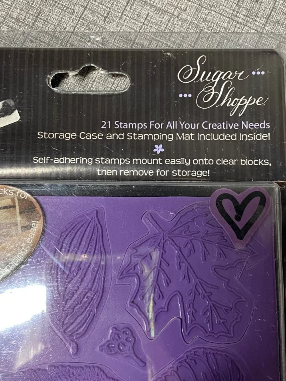D's Sugar Shoppe Rubber Cling Stamp Sets 3Pc Lot New Old Stock 2007